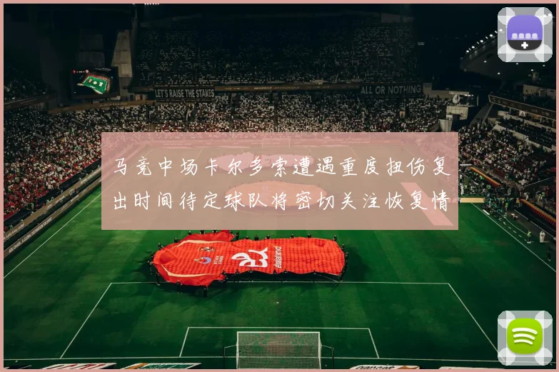 马竞中场卡尔多索遭遇重度扭伤复出时间待定球队将密切关注恢复情况